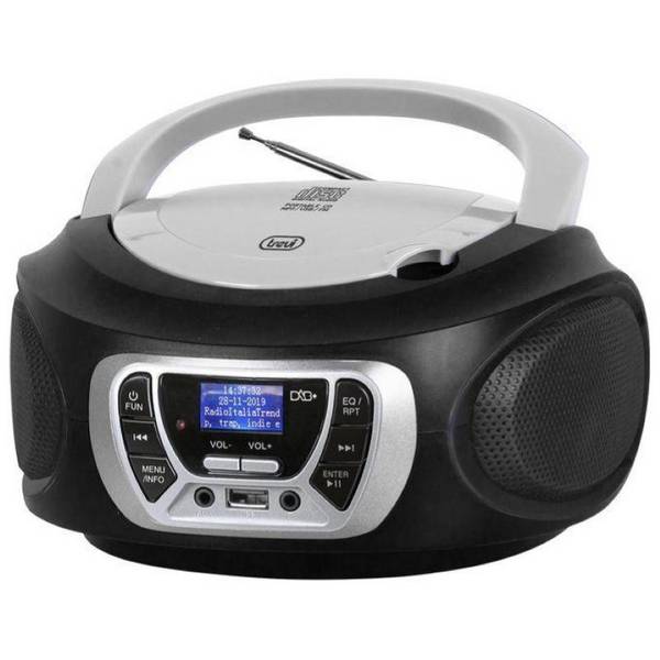 Trevi CMP510 DAB Digitale 3 W DAB DAB+ FM Riproduzione MP3 Nero