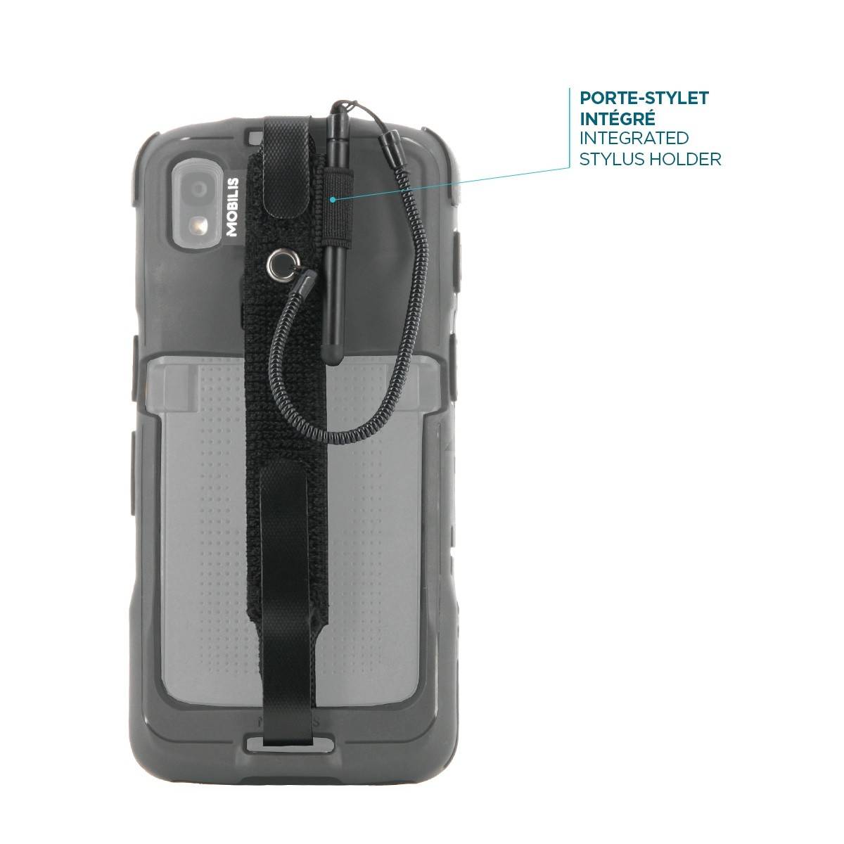 Mobilis Trageschlaufe mit Stylus Universale Trageschlaufe mit Stylus-Halterung für HHD (001367)-1