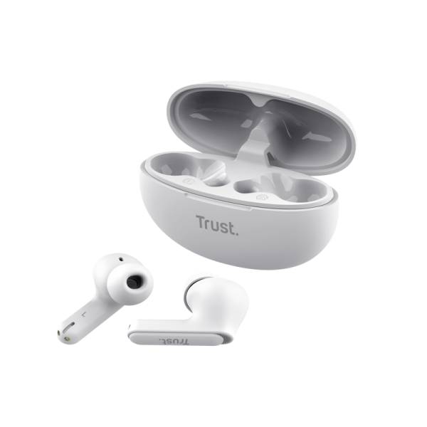 Auricolari in Ear Bluetooth Trust Yavi Bianco-3