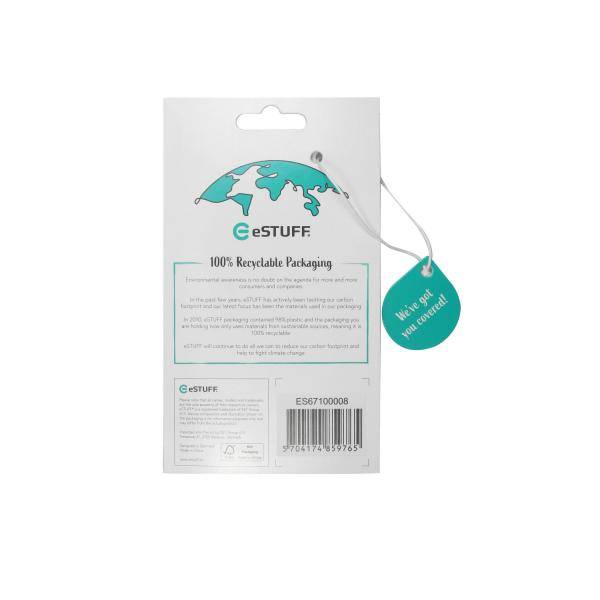 eSTUFF ES67100008 custodia per cellulare 17 cm (6.7") Cover Trasparente-2