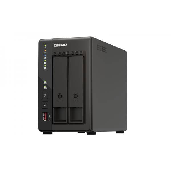 QNAP TS-253E, NAS, Torre, Intel® Celeron®, J6412, Nero-0