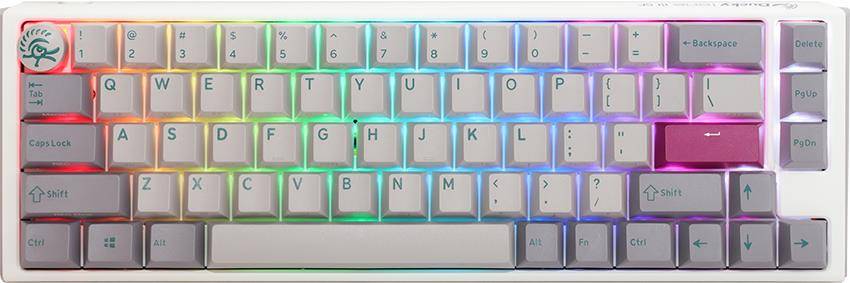 Ducky One 3 SF Tastatur USB QWERTZ Deutsch Grau (DKON2167ST-RDEPDMIWHHC1)-0