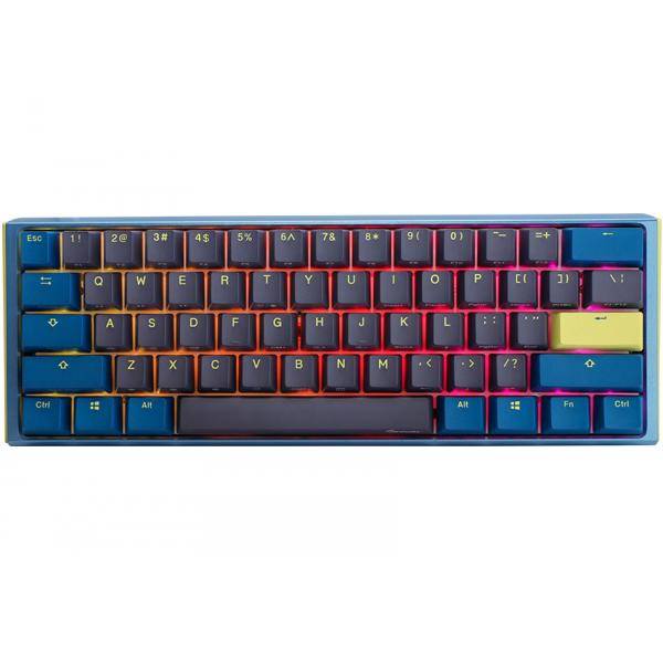 Ducky One 3 Daybreak Mini Tastatur Gaming USB Deutsch Schwarz - Blau - Grün (DKON2161ST-PDEPDDBBHHC1)-0