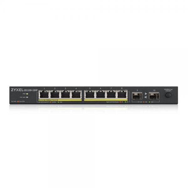 ZYXEL Switch 10x GE GS1100-10HP v2 PoE+-2