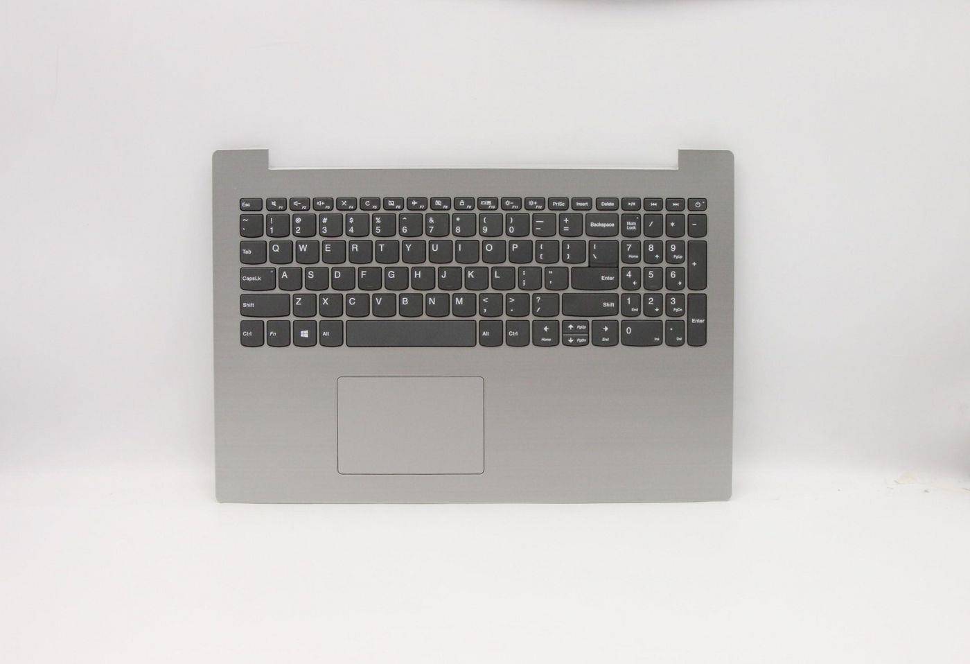 Lenovo Cover Upper Case W/KB L81EY PLATINUM GREY ENGLISH KB (5CB0R26496)-0