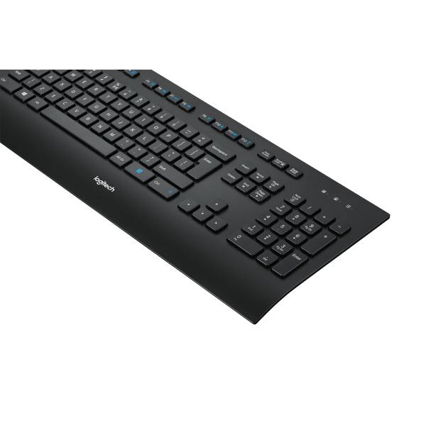 Logitech K280e tastiera USB AZERTY Francese Nero-1