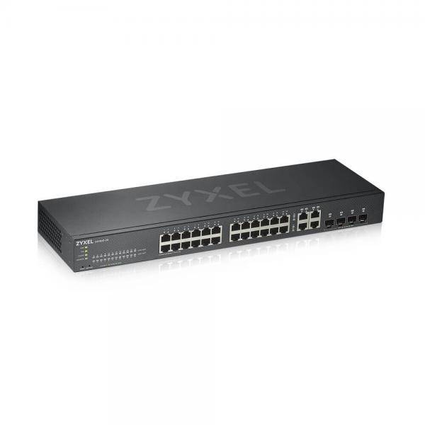 ZYXEL Switch 24x GE GS1920-24V2 24xRJ45 4xCombo-0