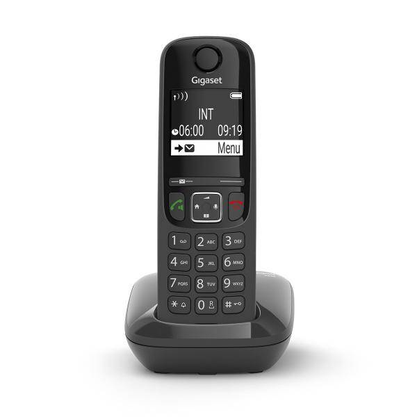 Gigaset AS690 Cordless DECT Display 2'' Vivavoce Rubrica Nero-1