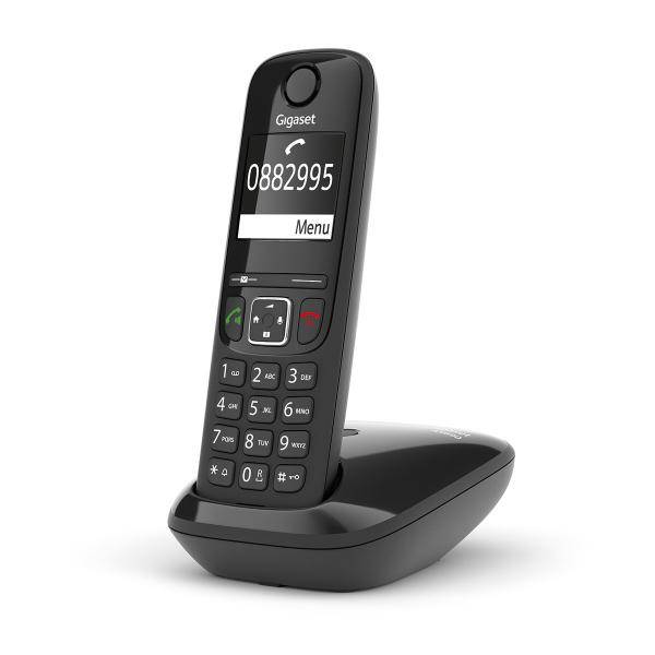 Gigaset AS690 Cordless DECT Display 2'' Vivavoce Rubrica Nero-2
