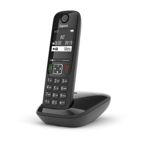 Gigaset AS690 Cordless DECT Display 2'' Vivavoce Rubrica Nero-3