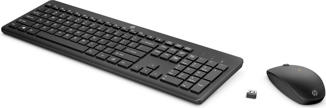 HP Wireless Keyboard Mouse SWE (18H24AA#ABS)-0
