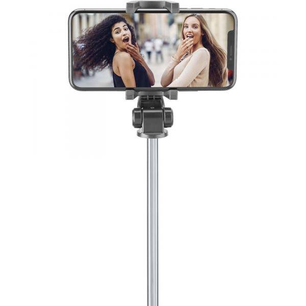Cellularline Freedom - Universale Asta selfie Bluetooth® treppiede Nero-2