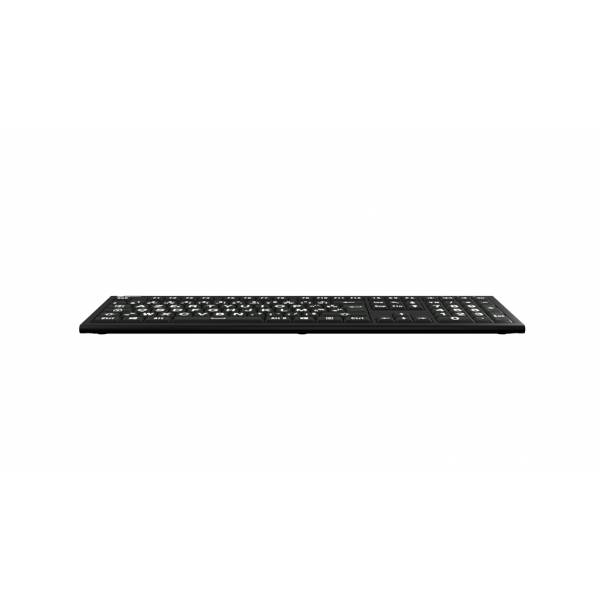 Logickeyboard LKB-LPWB-A2PC-FR tastiera USB AZERTY Francese Nero-3