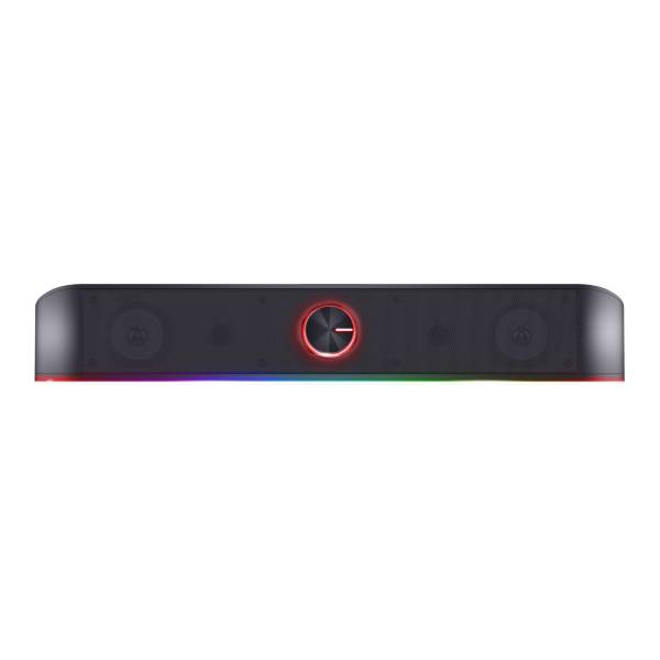 SOUNDBAR TRUST GXT619 THORNE 12W ILLUMINATA RGB LED REGOLABILE ALTOPARLANTI STEREO USB BLACK-3