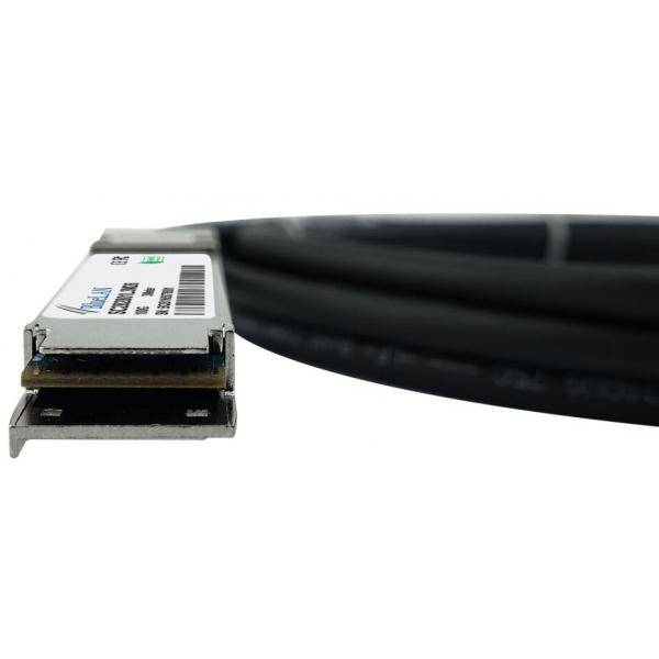 BlueOptics CBL-NTWK-0892-OPC20-BL cavo InfiniBand 2 m QSFP28 Nero, Argento-1
