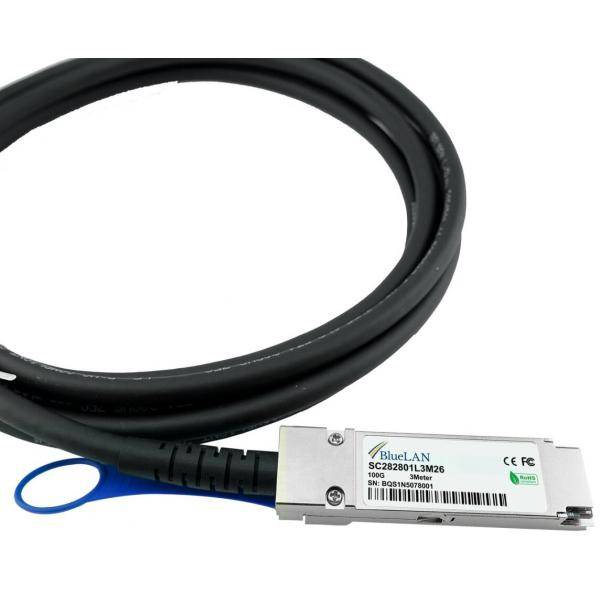 BlueOptics CBL-NTWK-0892-OPC20-BL cavo InfiniBand 2 m QSFP28 Nero, Argento-3
