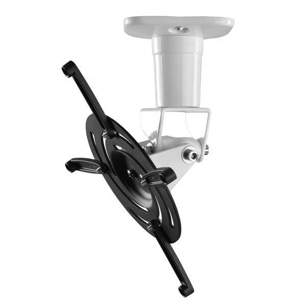 One For All Solid WM5320 supporto per proiettore Soffitto Nero, Bianco-0