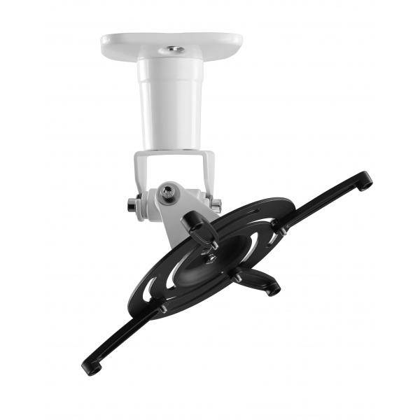 One For All Solid WM5320 supporto per proiettore Soffitto Nero, Bianco-1