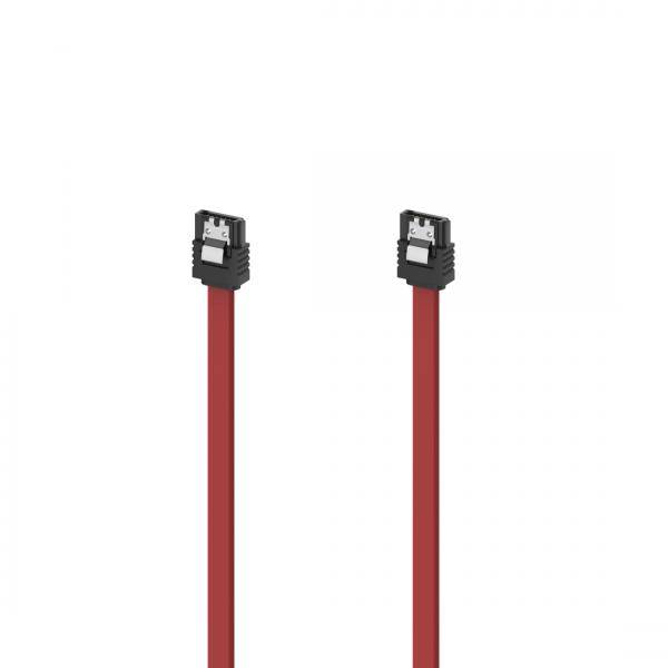 Hama 00200739 cavo SATA 0,45 m Rosso-0