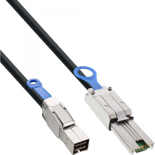 InLine externes Mini SAS HD Kabel - SFF-8644 zu SFF-8088 - 6Gb/s - 2m-0