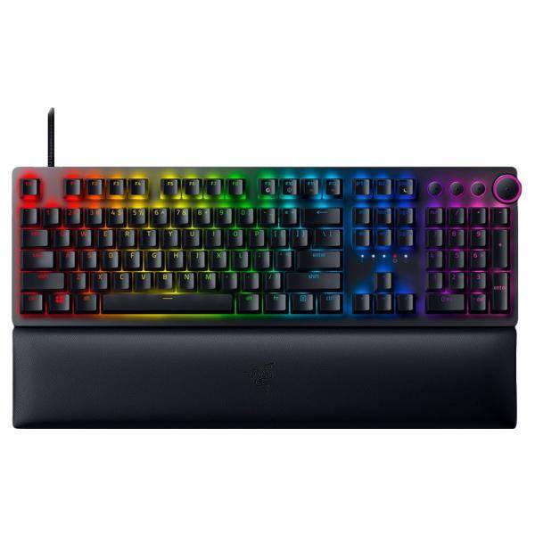 Razer Huntsman V2 tastiera Gaming USB QWERTY Inglese US Nero (Razer Huntsman V2 Optical Gaming Keybo)-0