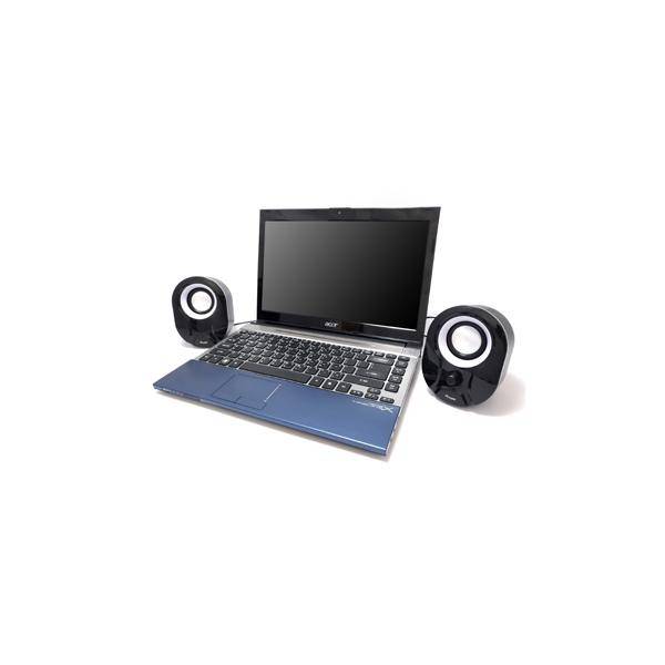 Conceptronic Mini Speaker Usb 2.0 3W Nero-Bianco Cablato-2