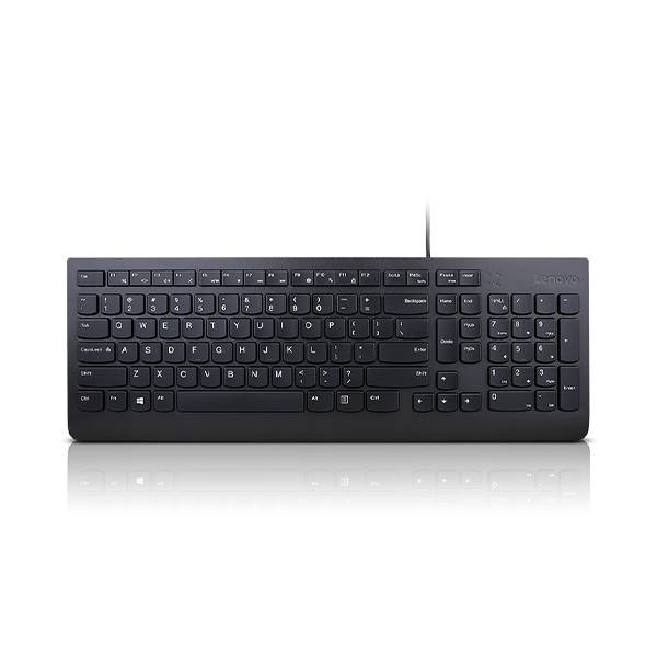 Lenovo Essential tastiera USB QWERTZ Tedesco Nero-1