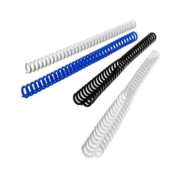 GBC Dorsi ClickBind trasparenti effetto ghiaccio 8 mm (50)-2
