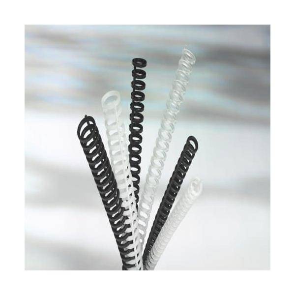 GBC Dorsi ClickBind trasparenti effetto ghiaccio 8 mm (50)-3