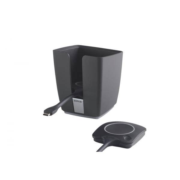 BARCO Clickshare Tray + 2 Tasten - beinhaltet das Tray und zwei USB-C Buttons für C und CX Serie