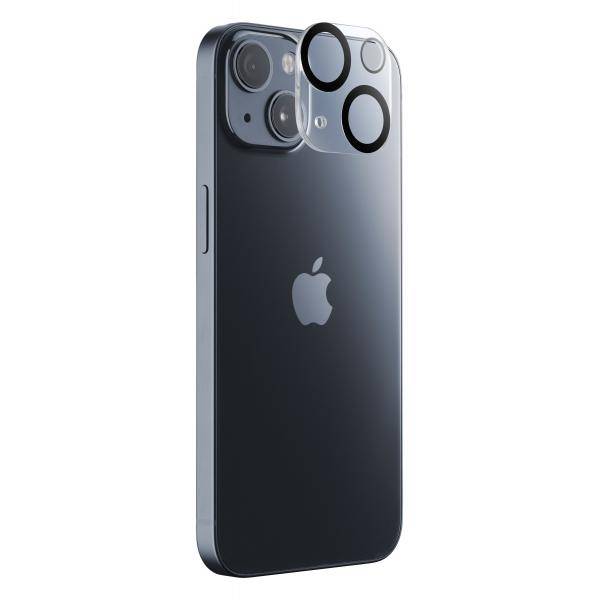 Cellularline Camera Lens Protection Vetro di protezione obiettivo Apple iPhone 15, iPhone 15 Plus 1 pz. CAMERALENSIPH15-2