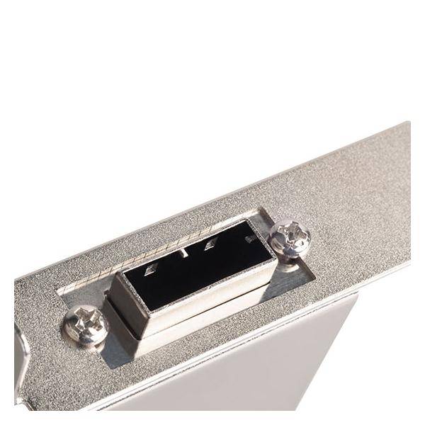 SilverStone SA011 - SAS-Blende intern zu extern - SAS 24Gbit/s - Mini SAS (SFF-8087) (W) zu 4 x 26-polige Mini SAS (W)-1