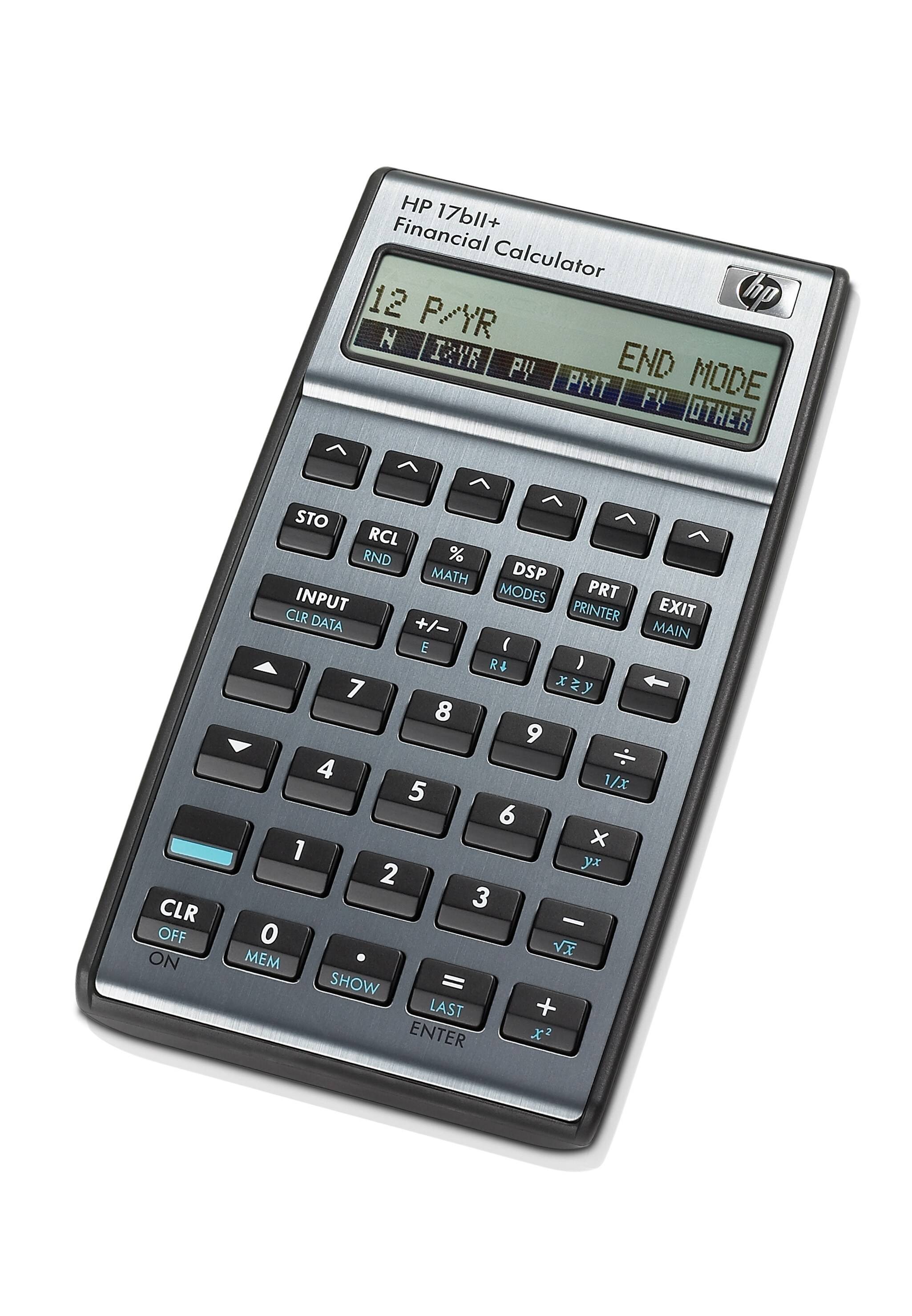 Calcolatrice finanziaria HP 17BII+ INT-1