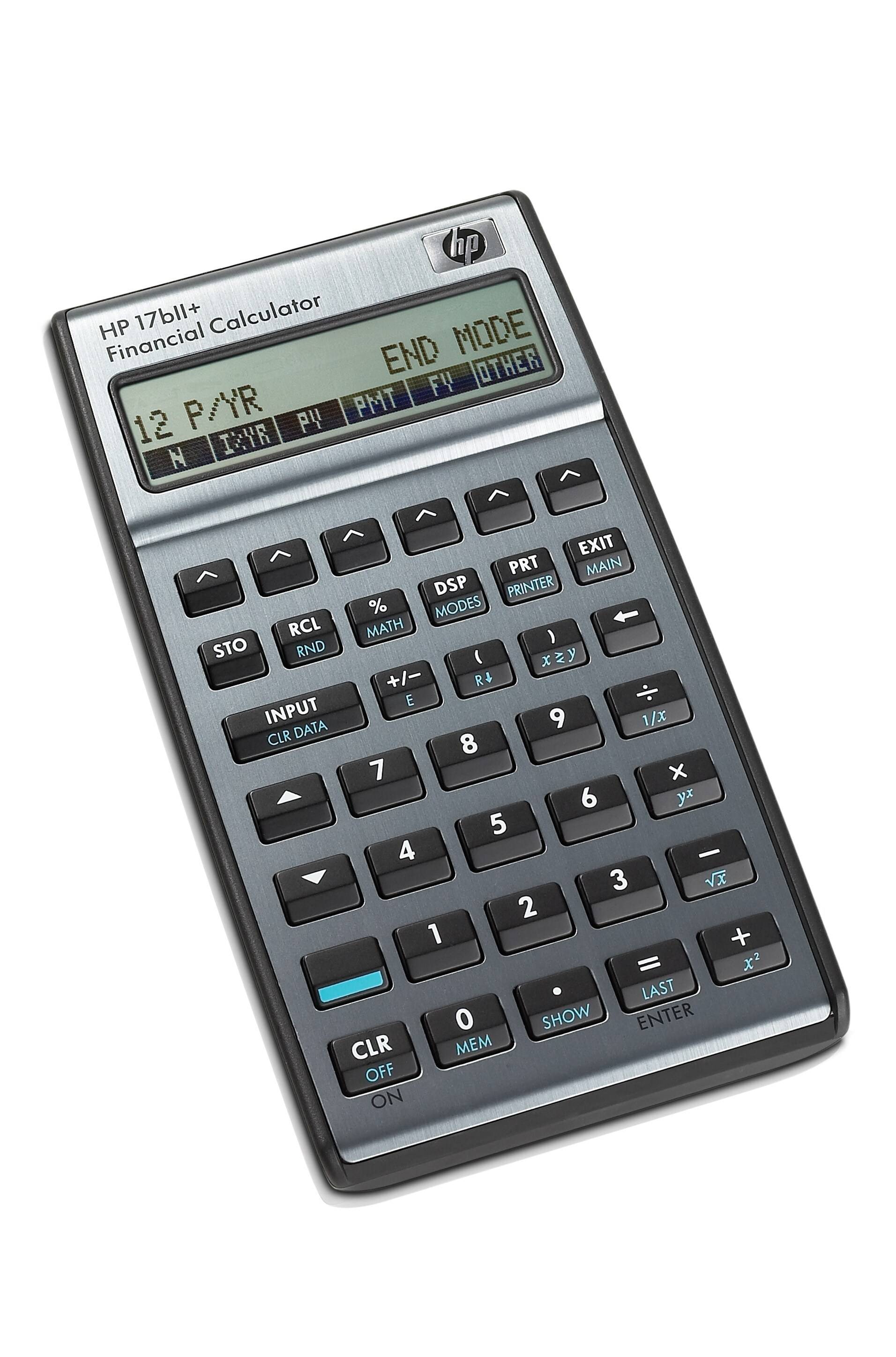 Calcolatrice finanziaria HP 17BII+ INT-2