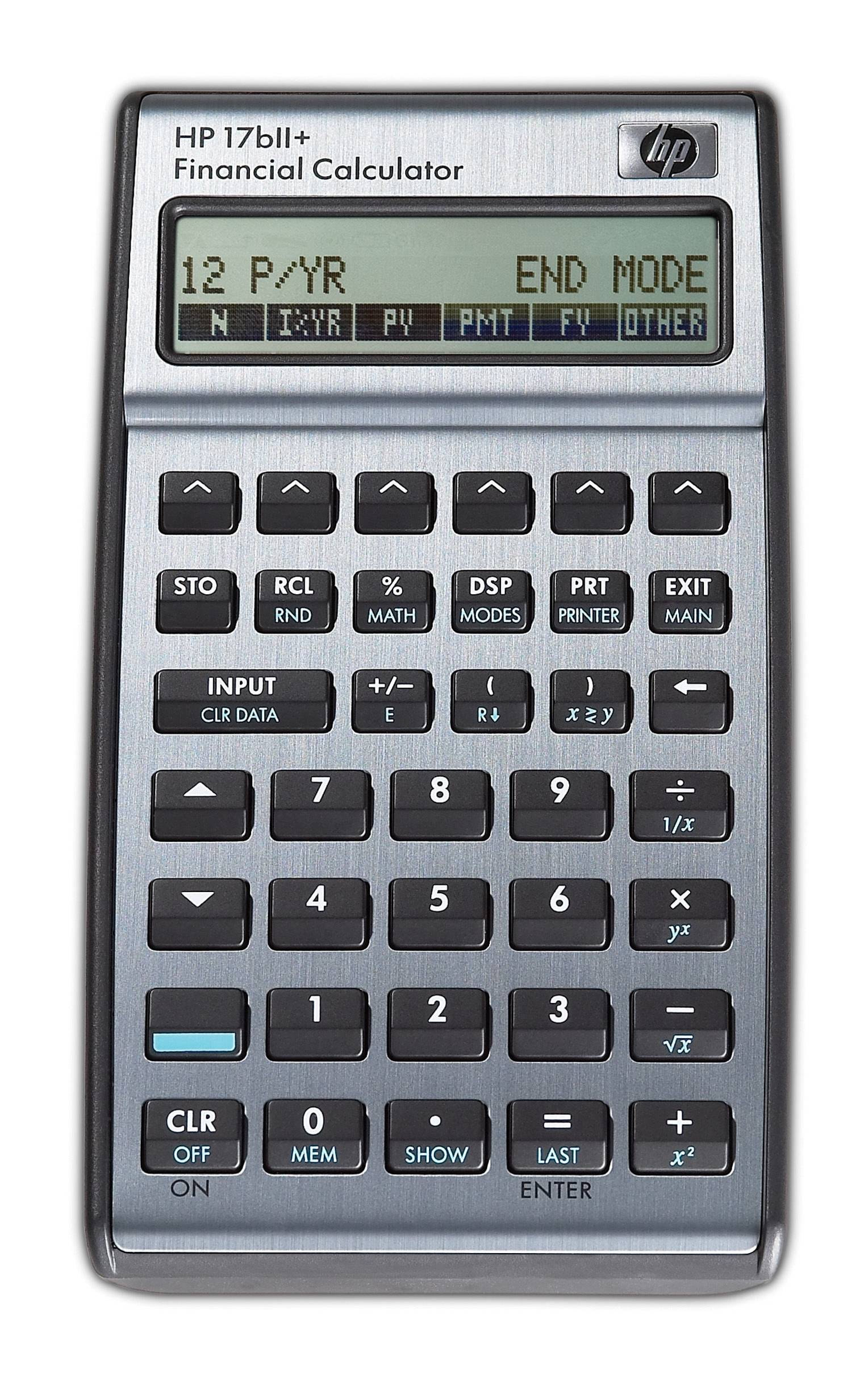 Calcolatrice finanziaria HP 17BII+ INT-3