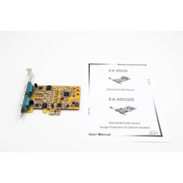 EXSYS EX-45032IS Schnittstellenkarte/Adapter Eingebaut Seriell (EX-45032IS)-1