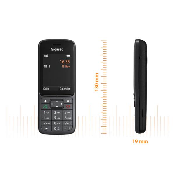 Gigaset SL800H PRO Telefono analogico/DECT Identificatore di chiamata Antracite-3