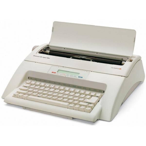 OLYMPIA Carrea de luxe MD Schreibmaschine 10-15 Schriftgroesse 11Zeichen pro sek Lift-off Korrektur 90Zeichen Speicher L-0
