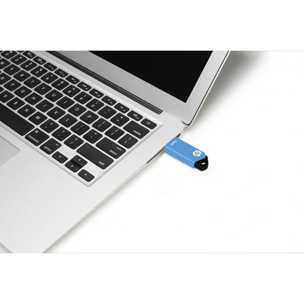 HP v150w unità flash USB 128 GB USB tipo A 2.0 Nero, Blu-3