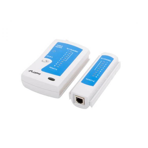 Lanberg NT-0401 tester per cavo di rete Tester per cavi UTP/STP Blu, Bianco-0