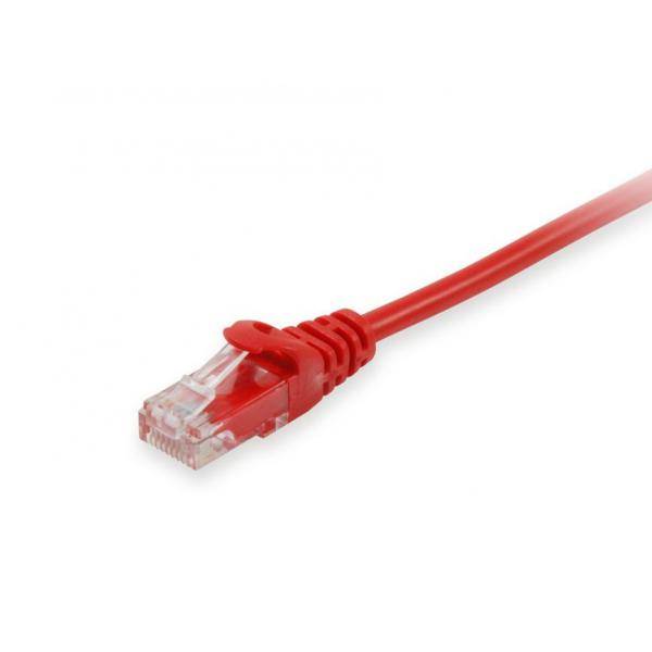 Equip Patchkabel Cat6A U/UTP 2xRJ45 10.00m rot LSZH (603027)-0