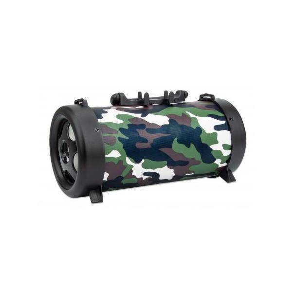 Intellinet Manhattan Sound Science - Lautsprecher - tragbar - kabellos - Bluetooth - 3 Watt - Camouflage (165341)-0