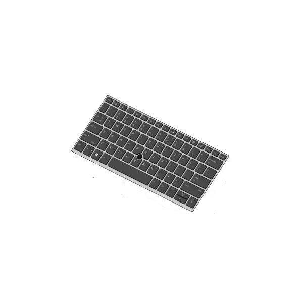 HP SPS-KEYBOARD BL W/POINTSTICK PVCY FR (L15500-051)-0