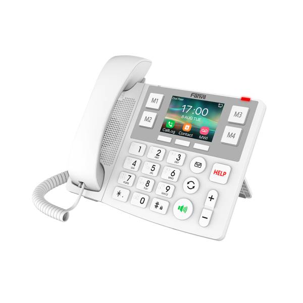 Fanvil X7A telefono IP Bianco 2 linee LCD Wi-Fi-1