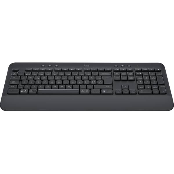 Logitech Signature K650 tastiera RF senza fili + Bluetooth QWERTY Danese, Finlandese, Nordic, Svedese Grafite-1
