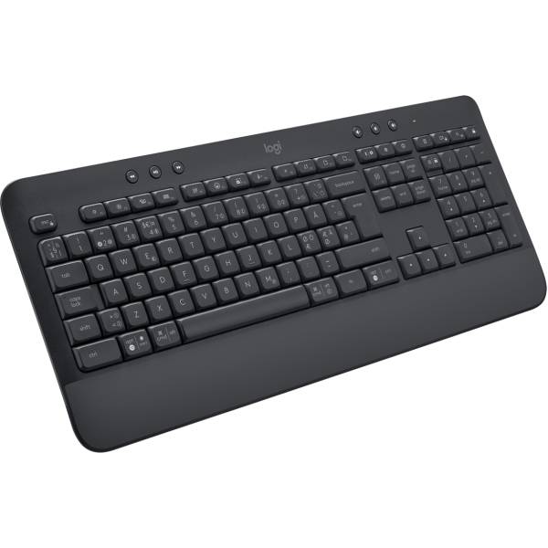 Logitech Signature K650 tastiera RF senza fili + Bluetooth QWERTY Danese, Finlandese, Nordic, Svedese Grafite-2
