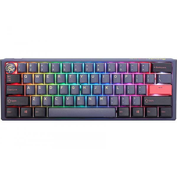 Ducky One 3 Cosmic Blue Mini Gaming RGB LED - MX-Ergo-Clear US Tastatur USB (DKON2161ST-EUSPDCOVVVC2)-0