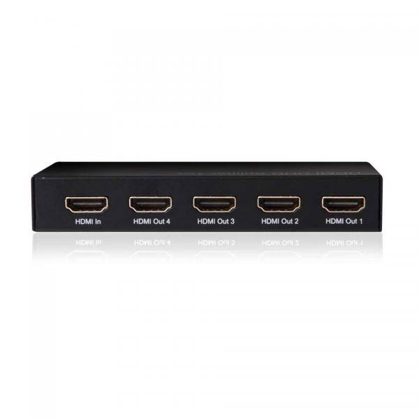 CLUB3D CSV-1380 HDMI 2.0 SPLITTER 4 PORTE HDMI 2.0 4K UHD 60Hz BLACK