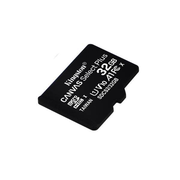 Kingston SDCS2/32GB Scheda microSDHC 32 GB Class 10 incl. Adattatore SD-1