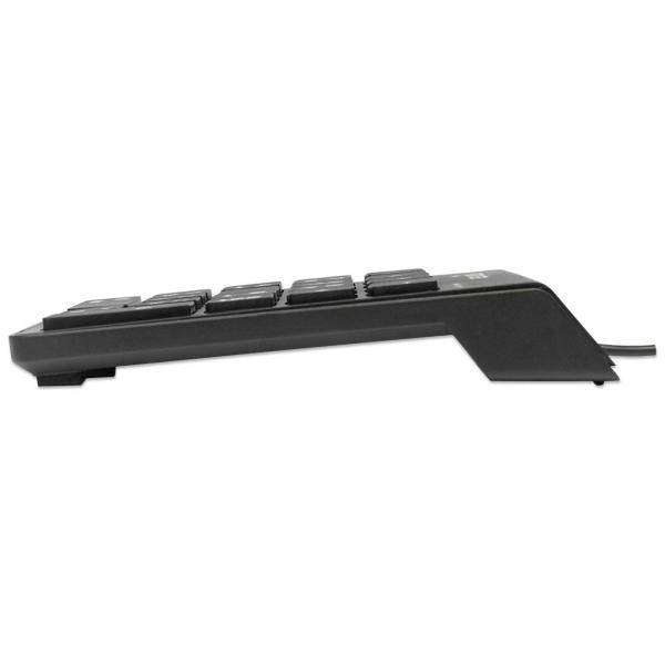 Manhattan 176354 USB Tastierino numerico Nero-3